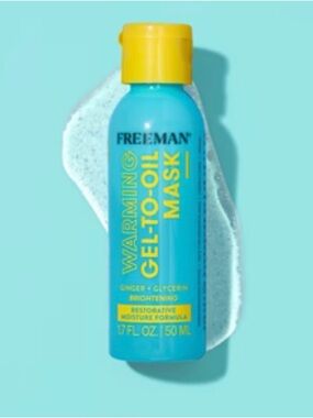 Freeman Warming Gel-to-Oil Mask. 1.7 oz. New